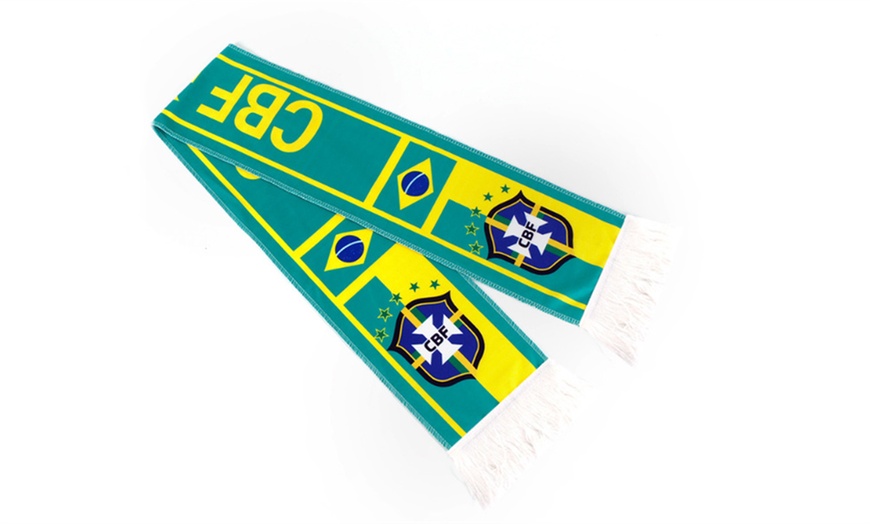 Image 4: 2022 World Cup Soccer Football Fans Scarf