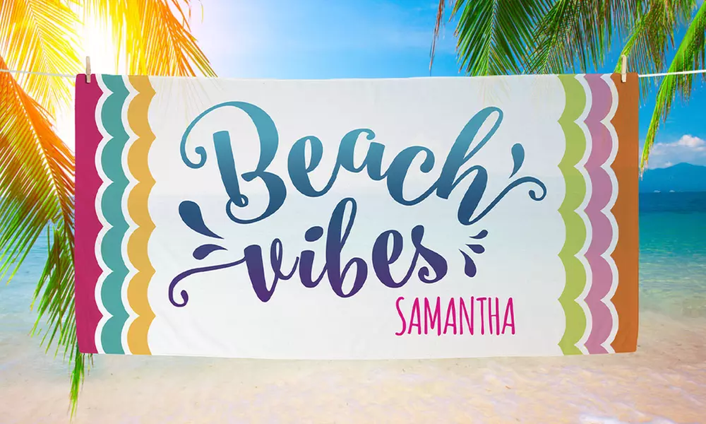 Custom Beach Towels for Pool Parties and Beach Outings