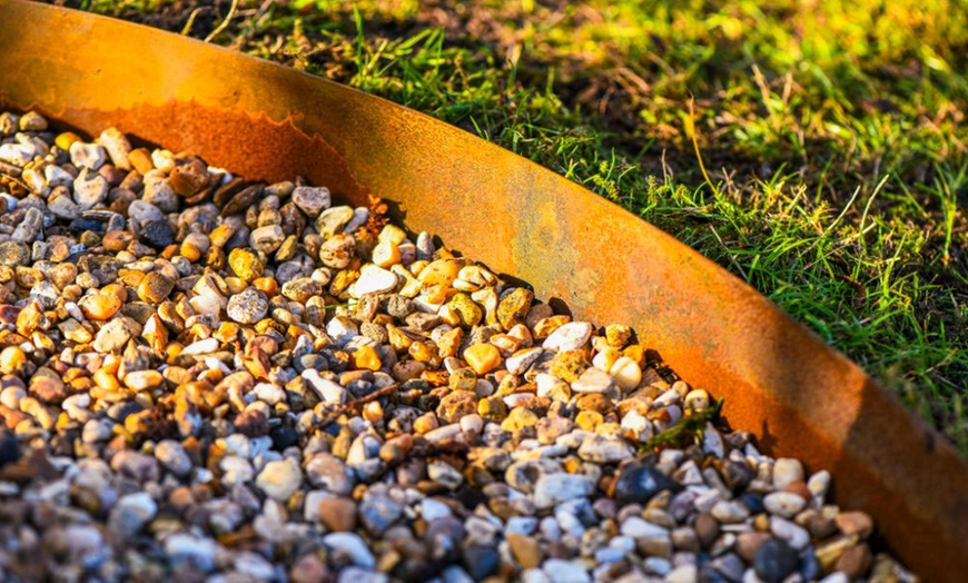 Image 10: 60cm or 90cm Circular Metal Border Edging