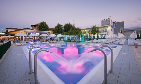 San Secondo di Pinerolo: camera Classic in mezza pensione per 2 presso Hotel Villa Glicini 4*