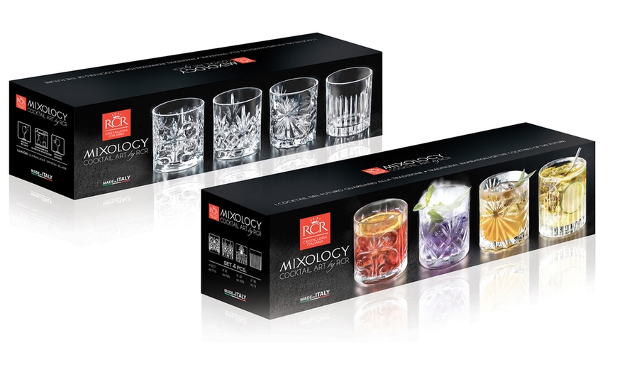 Image 4: RCR Mixology Crystal Tumblers