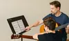 Rock Out with Worldwide Piano: 4 1/2 or 6 1/2 Hour Private Guitar Lessons (Up to 55% Off)