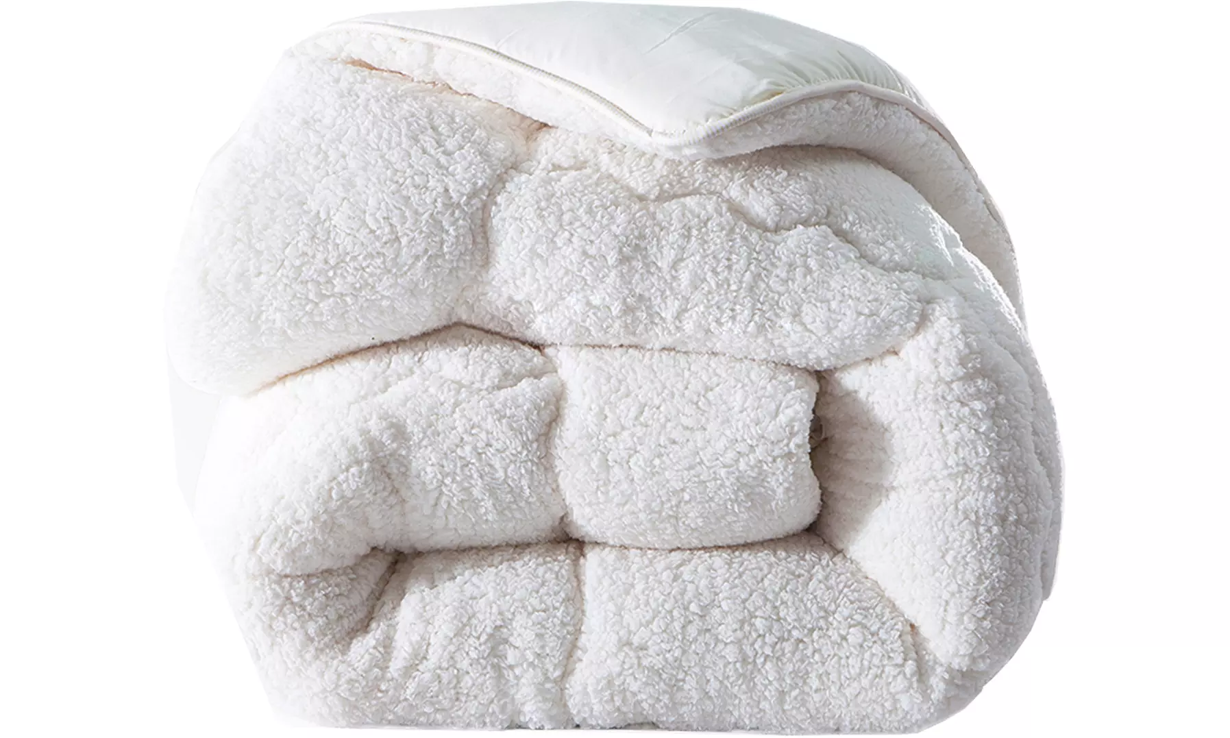 Sherpa-deken voor op bed van het merk Sampur