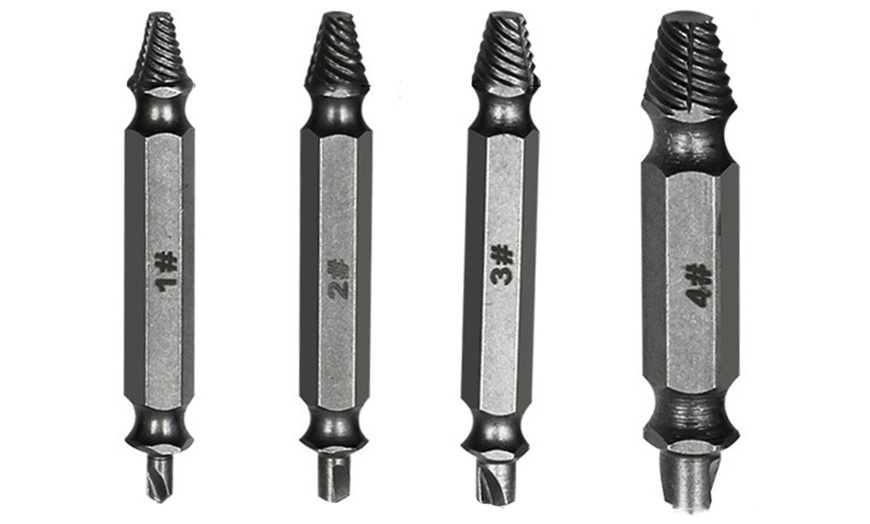 Image 9: Screw Extractor Drill Bits Set