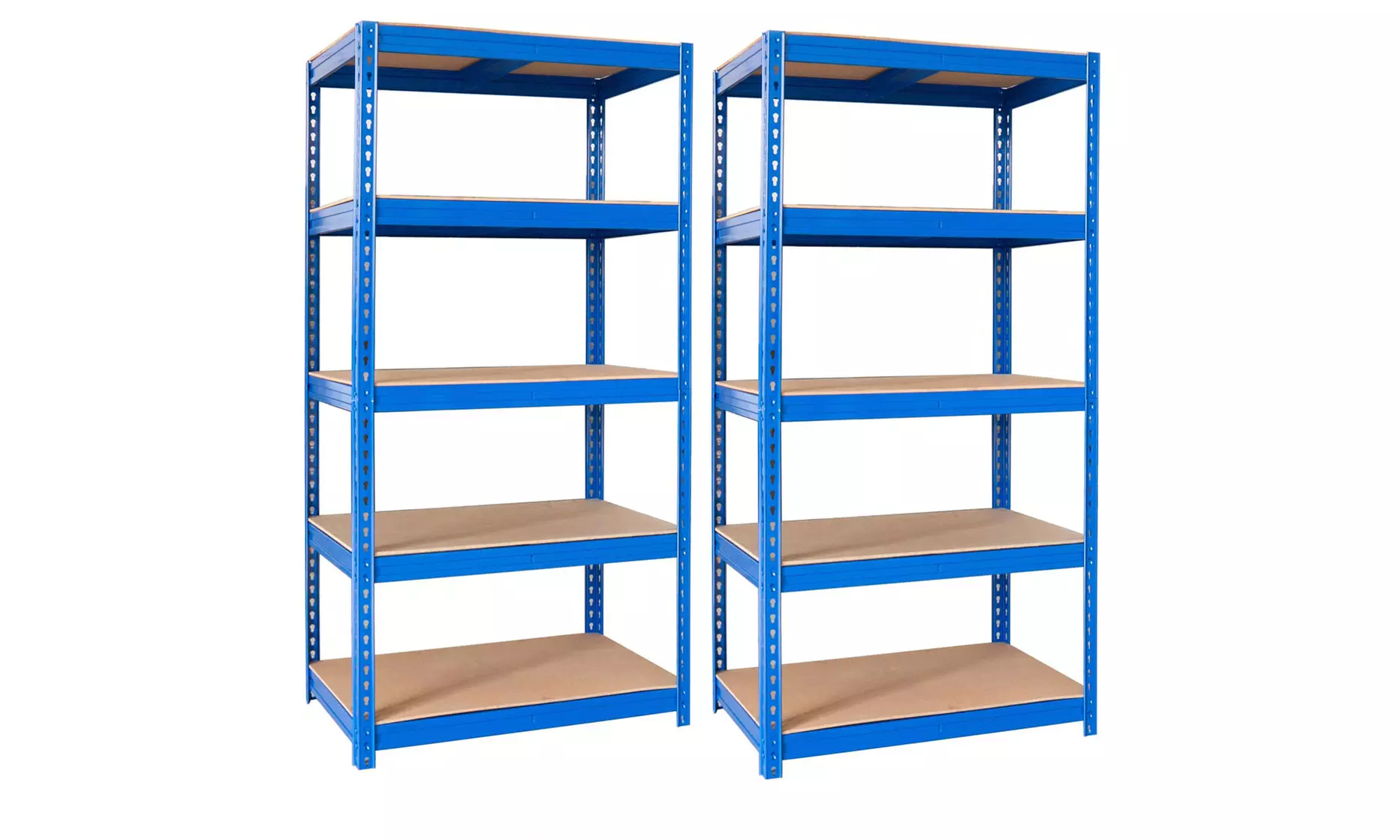 Set di 2 scaffali in metallo