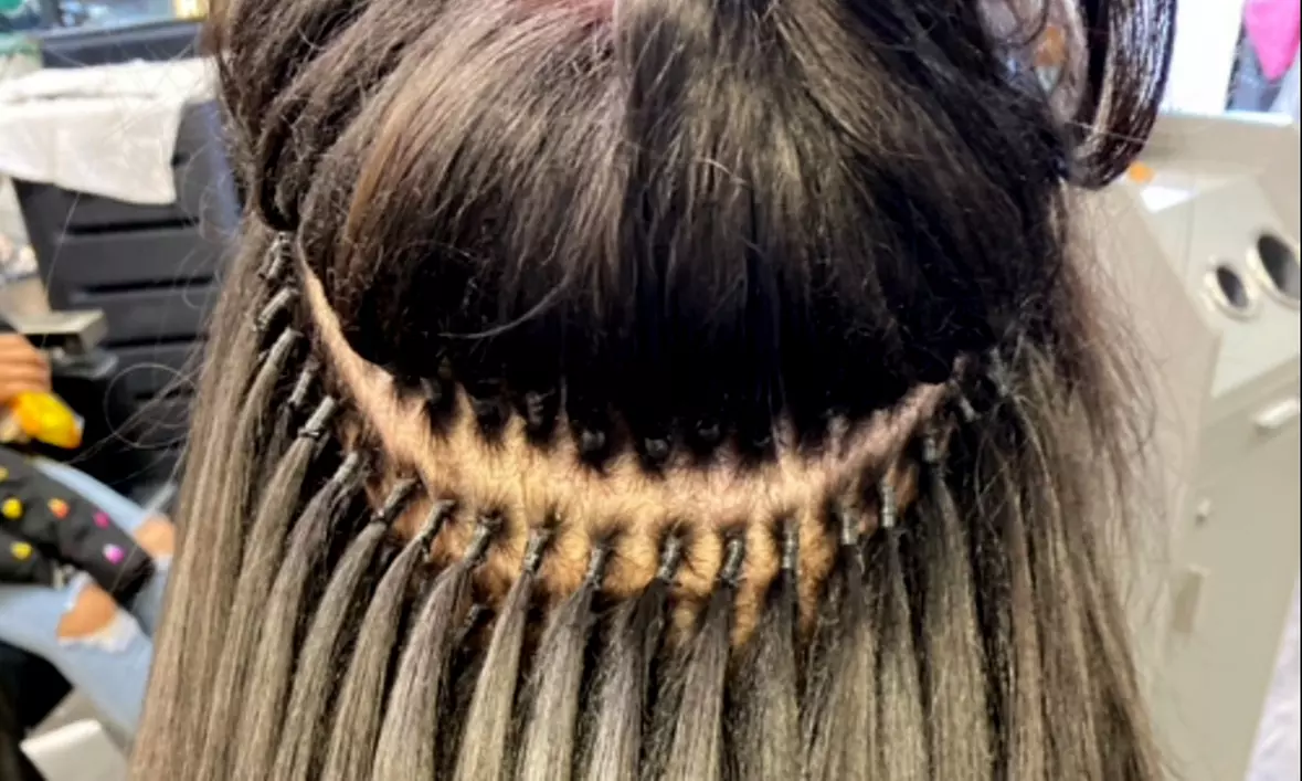 Traditional Sew-In, Tape-In, and K-Tip Extensions with Trim and Style