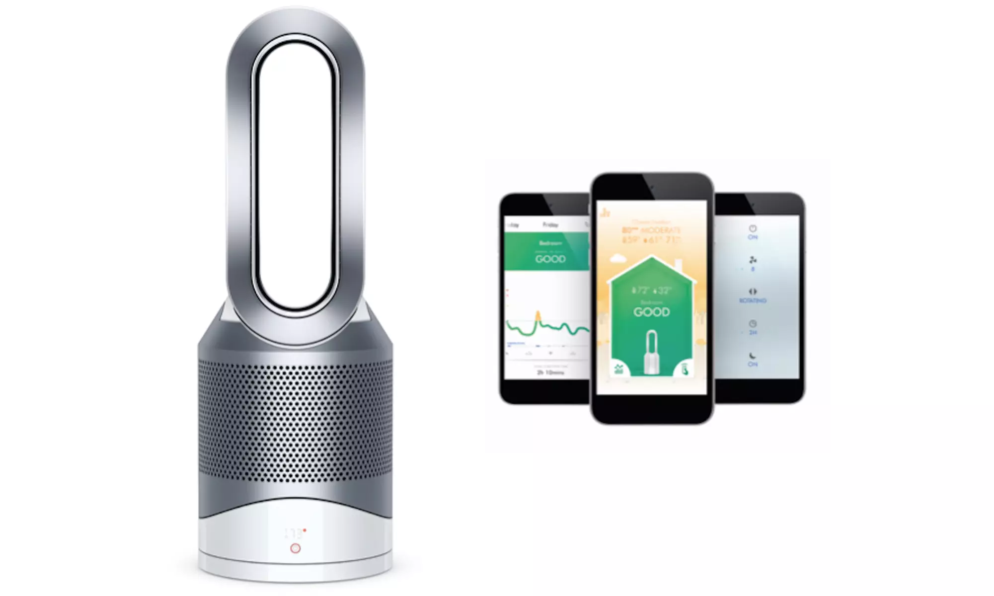 Dyson HP02 Pure Hot + Cool Air Purifier Fan (Certified Refurbished) - Primary Image