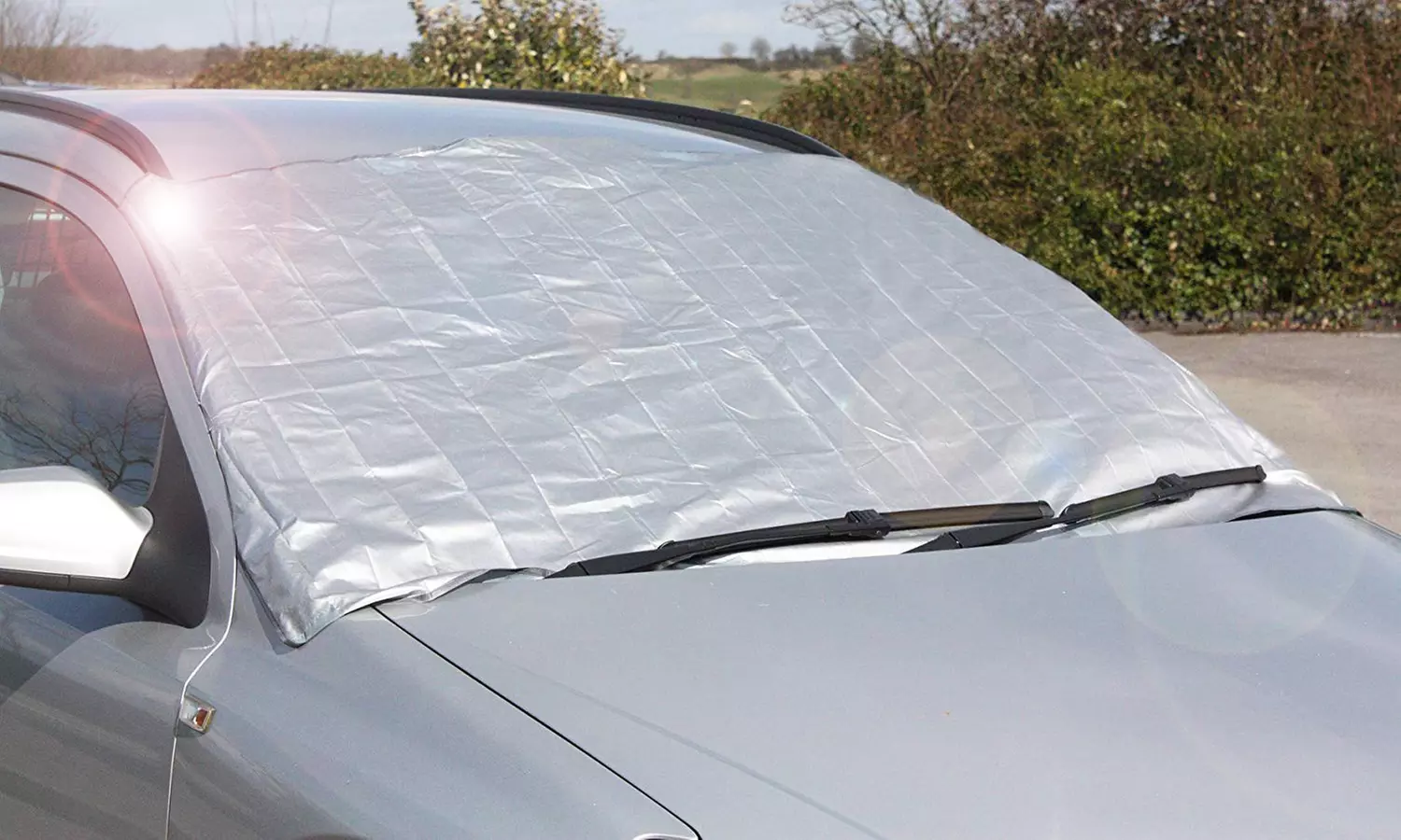 1x oder 2x magnetische Anti-Frost-Scheibenabdeckung, inkl. Versand - Second Medium