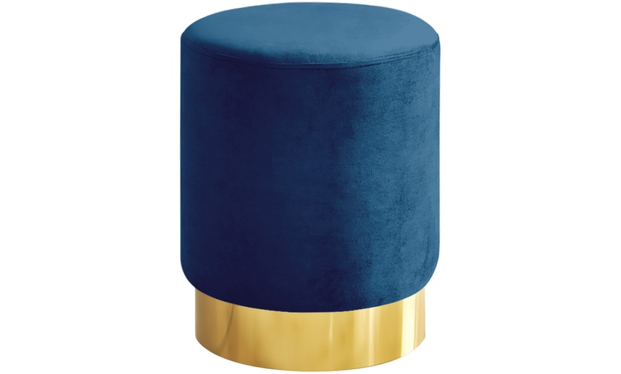 Image 9: Pouf con design a cilindro