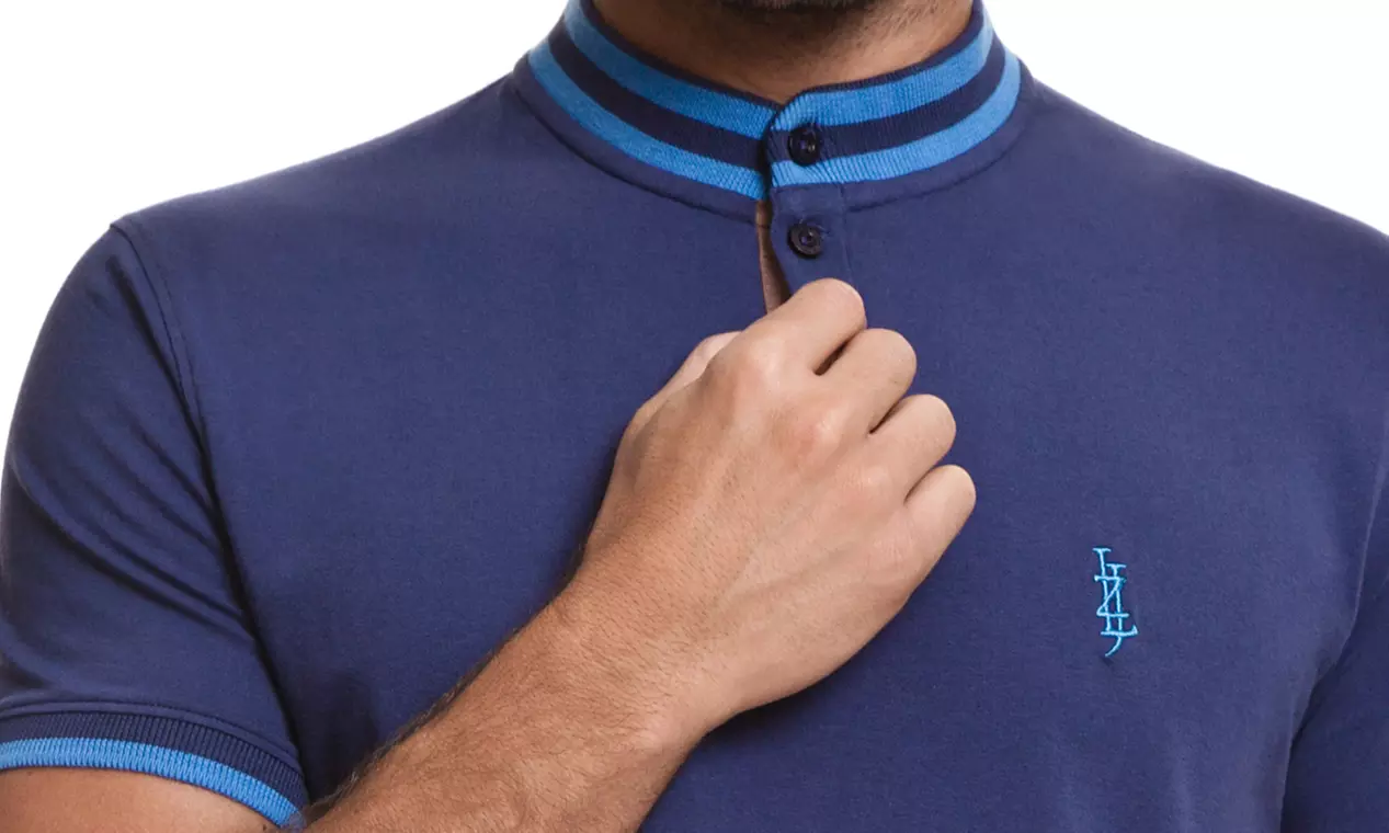 Polo de manga corta para hombre Javier Larráinzar - Second Medium