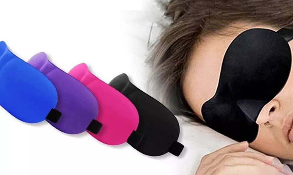3D-Schlafmaske / Augenmaske zum leichteren Einschlafen bei Helligkeit oder beim Reisen - Primary Image