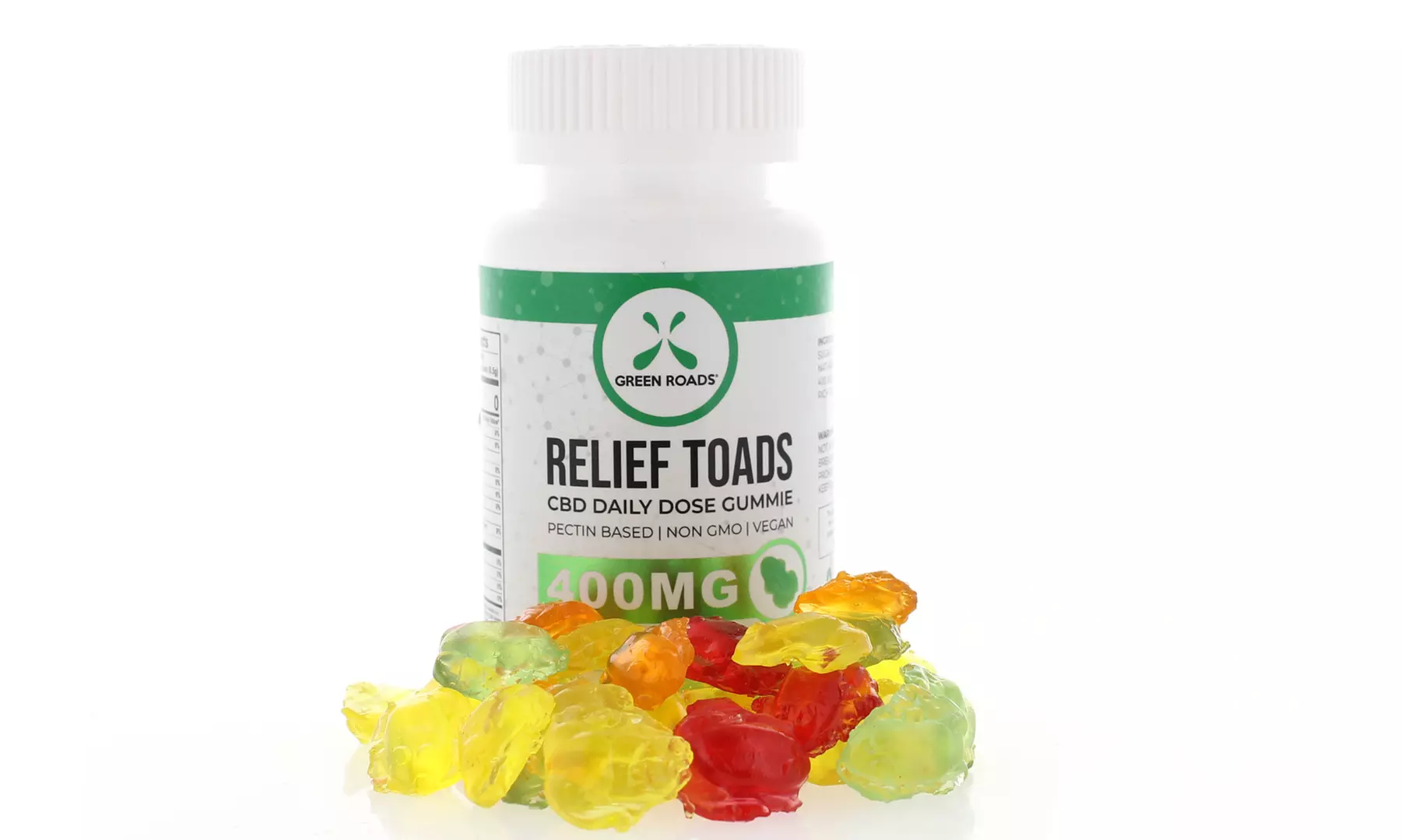 Relief Toads CBD Gummies from Green Roads (400mg) - Primary Image