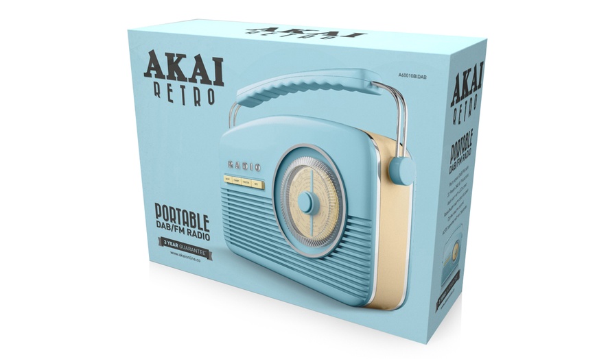 Image 4: Akai Retro DAB Radio