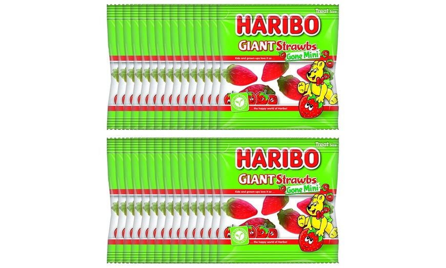 Image 2: Haribo Mini Treat Bags in packs of 30, 50 or 100