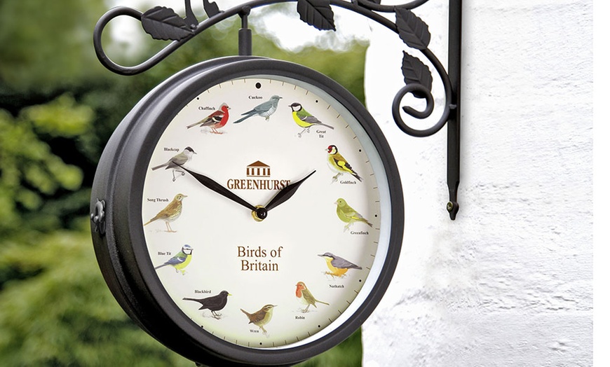 Image 5: Garden Clock - Two Designs