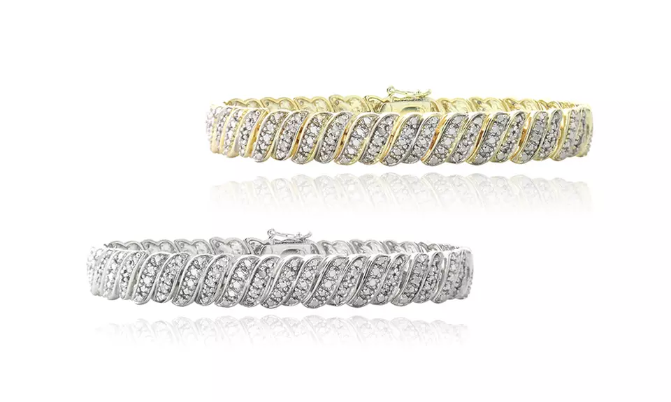 1.00 CTTW Diamond Bracelet - Primary Image