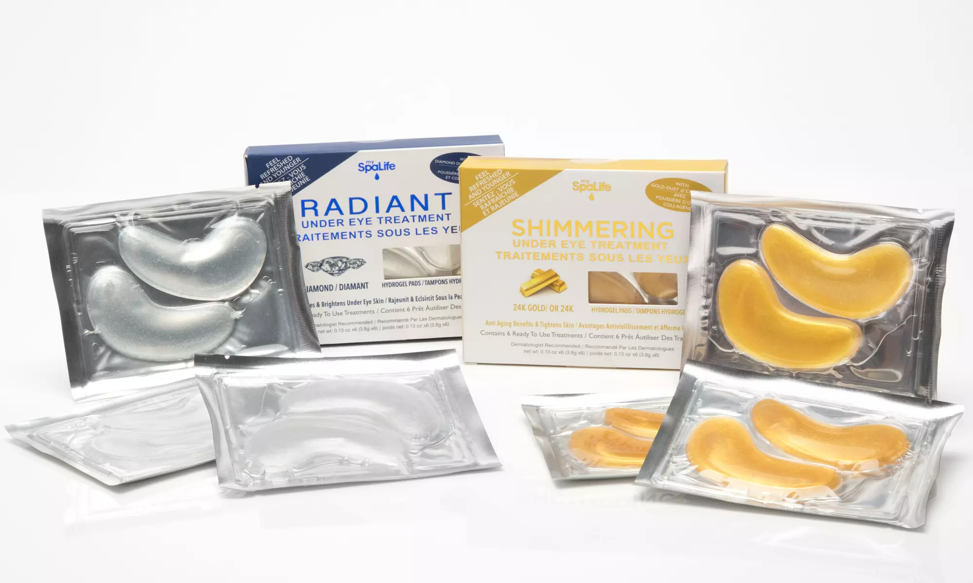 SpaLife Anti-Aging Under-Eye Masks (2-Pack) - Primary Image
