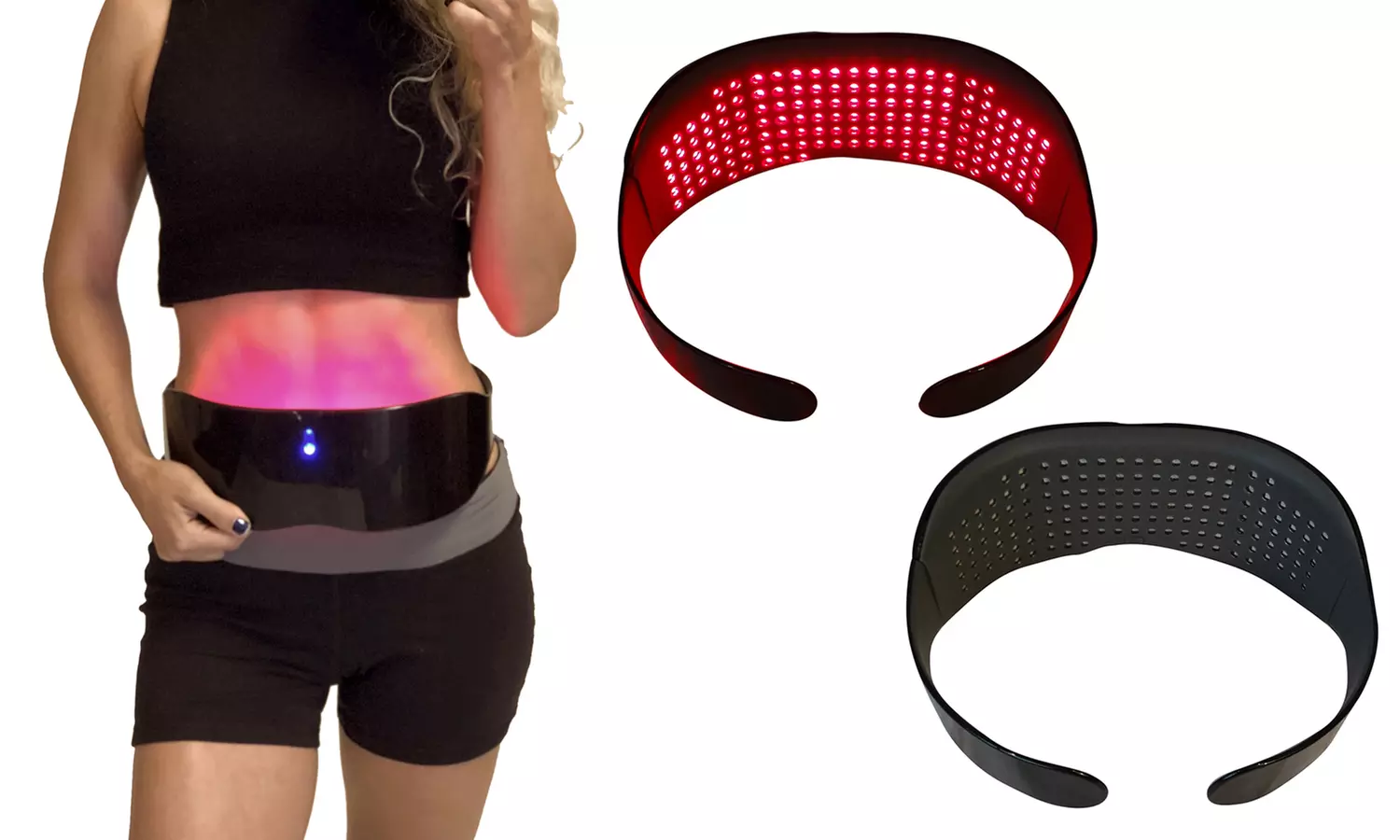 Slimwave on the go Fat Reduction System LED Light Belt - Primary Image