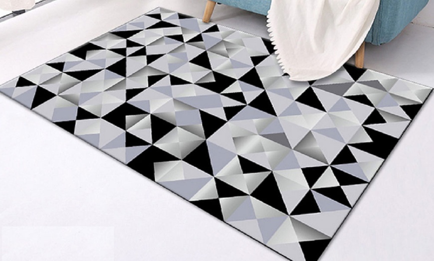 Image 1: Monochrome Rug