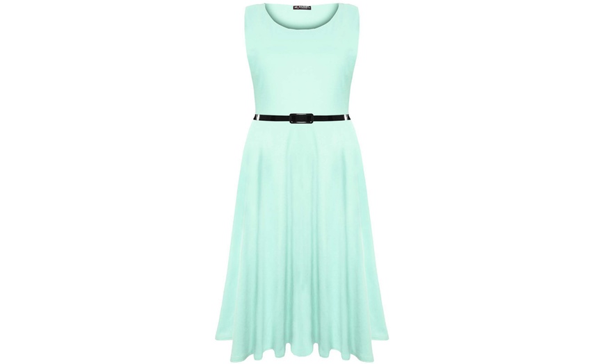 Image 8: Oops Flared Skater Dress
