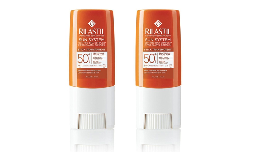 Image 9: Pack of Two Rilastil Sunscreens with Optional After-Sun Spray