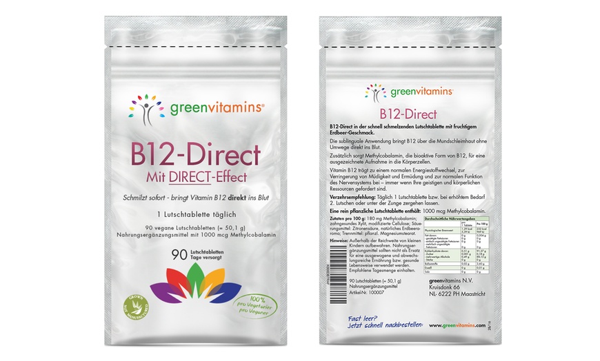 Image 1: GreenVitamins B12-Direct 