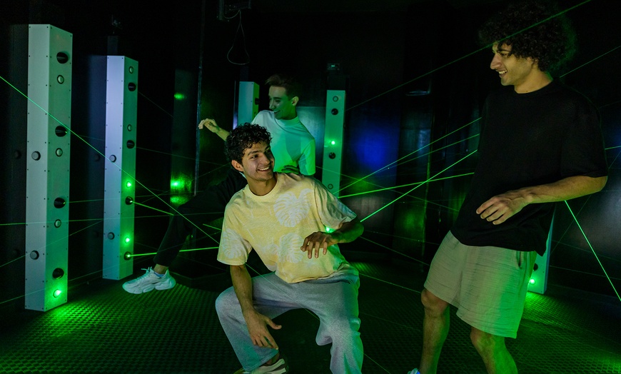 Image 2: Experience the Thrilling Beamz Laser Maze for One, Two, or Four People