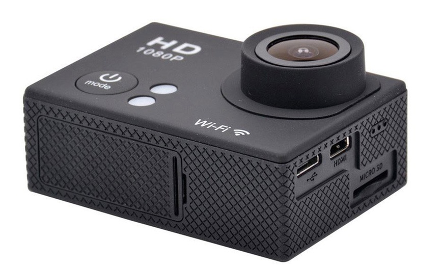 Image 5: Tec+ Full HD 1080p Action Camera