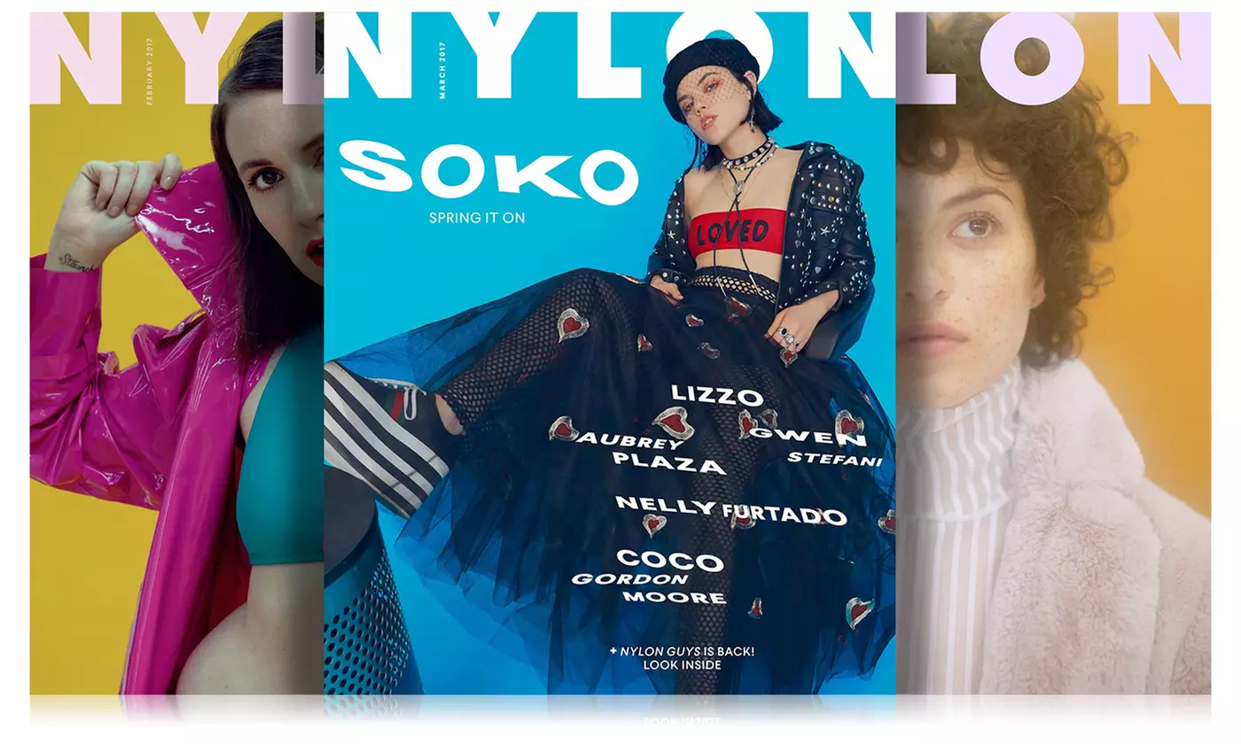 Subscription to Nylon Magazine with Option for Continuous Service from Blue Dolphin Magazines (Up to 60% Off) - Primary Image