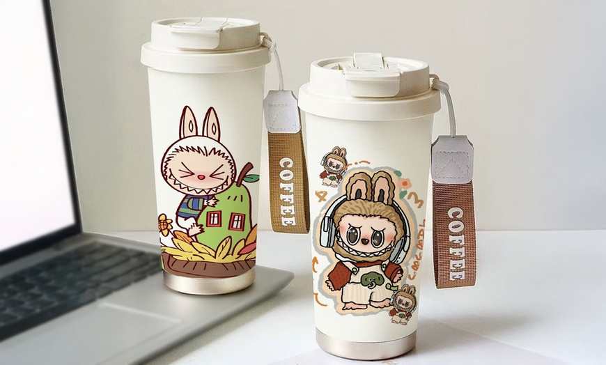 Image 1: Labubu Inspired Coffee Mugs