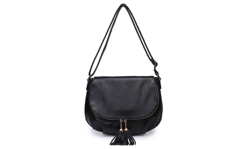 Image 2: Cross-Body Bag with Tassels