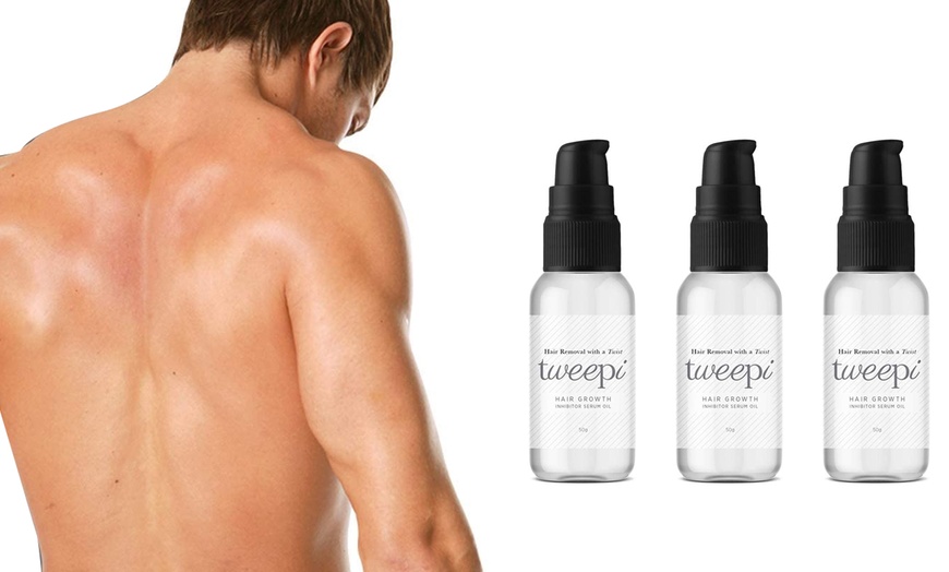 Image 3: One, Two or Three Bottles of Tweepi Hair Growth Inhibitor Serum Oil