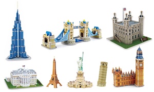  One or Two 3D Model Puzzle Kits 