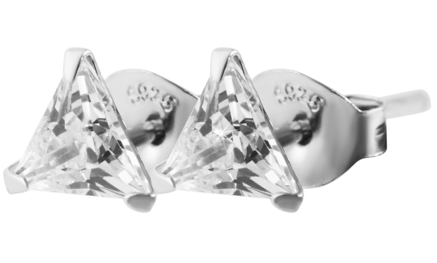 Image 36: 1, 2 ou 3 boucles d'oreilles goujons en argent sterling pour enfants