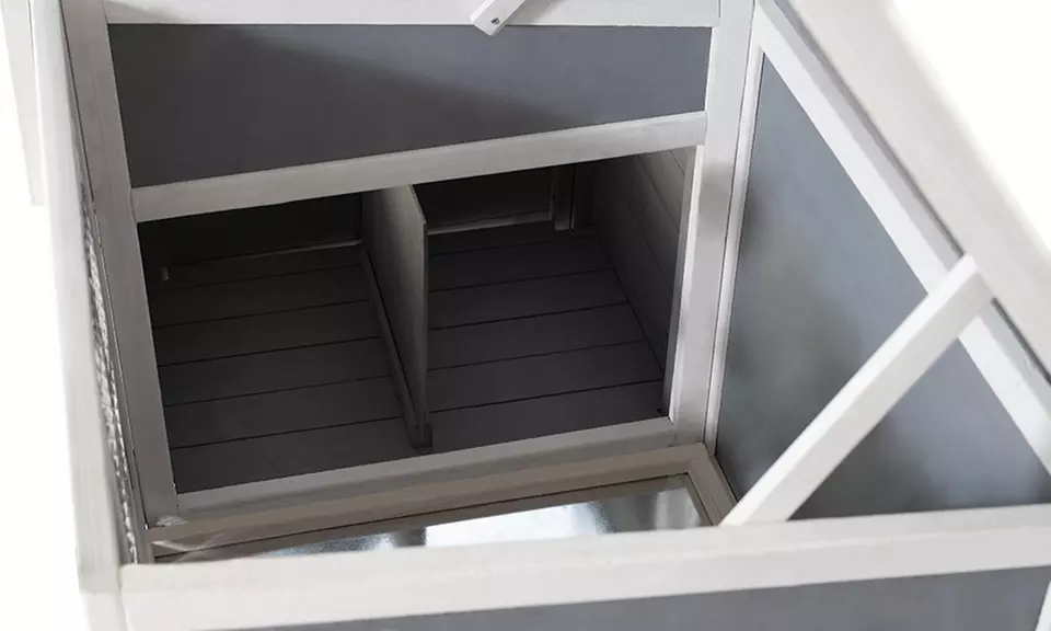 Poulailler 2 en 1 avec jardinière et pondoir, livraison offerte - Second Medium