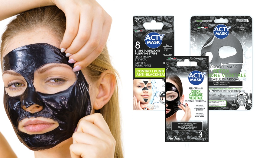 Image 1: Acty Mask Set of Face Masks