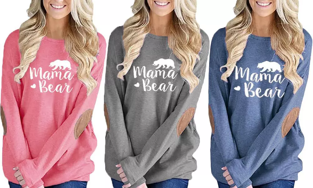 Leo Rosi Women's Mama Bear Lightweight Top. Plus Sizes Available. - Primary Image