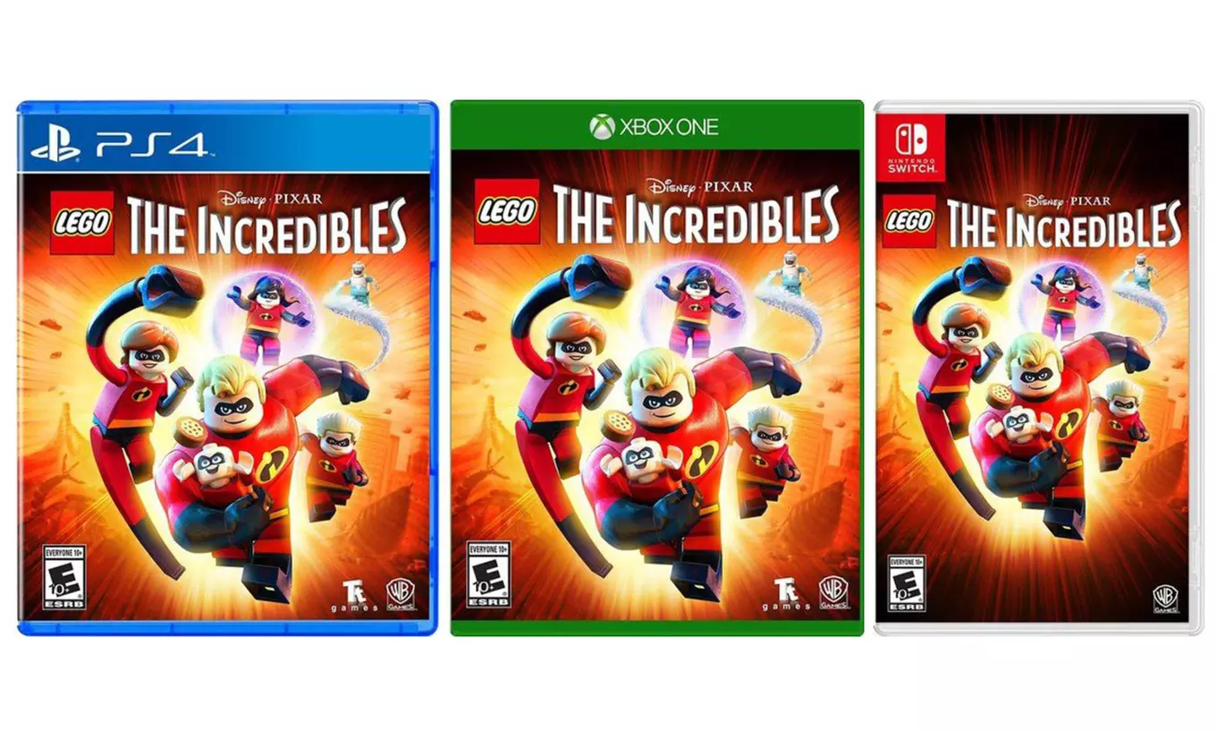 LEGO Disney Pixar's The Incredibles Video Game for PlayStation 4, Xbox One, or Nintendo Switch - Primary Image