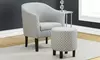 Maria Accent Club Chair and Ottoman