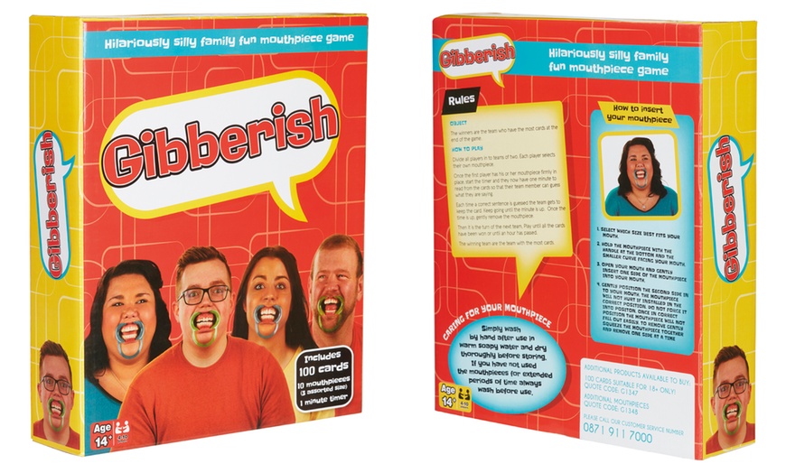 Image 7: Gibberish Family Game