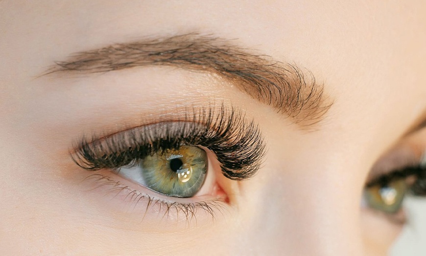 Image 1: Full Set of Classic/ Hybrid/ Volume/ Mega Volume Eyelash Extensions