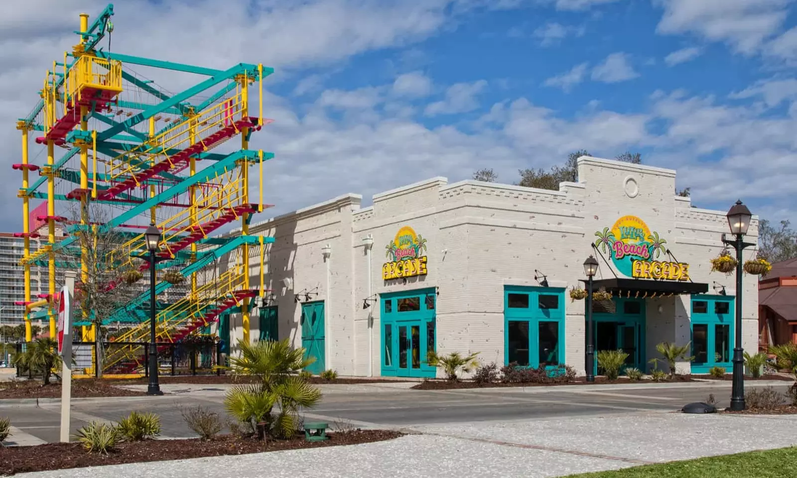Ropes-Course Admission with Arcade Card at LuLu's Beach Arcade (Up to 55% Off). Three Options Available. - Primary Image