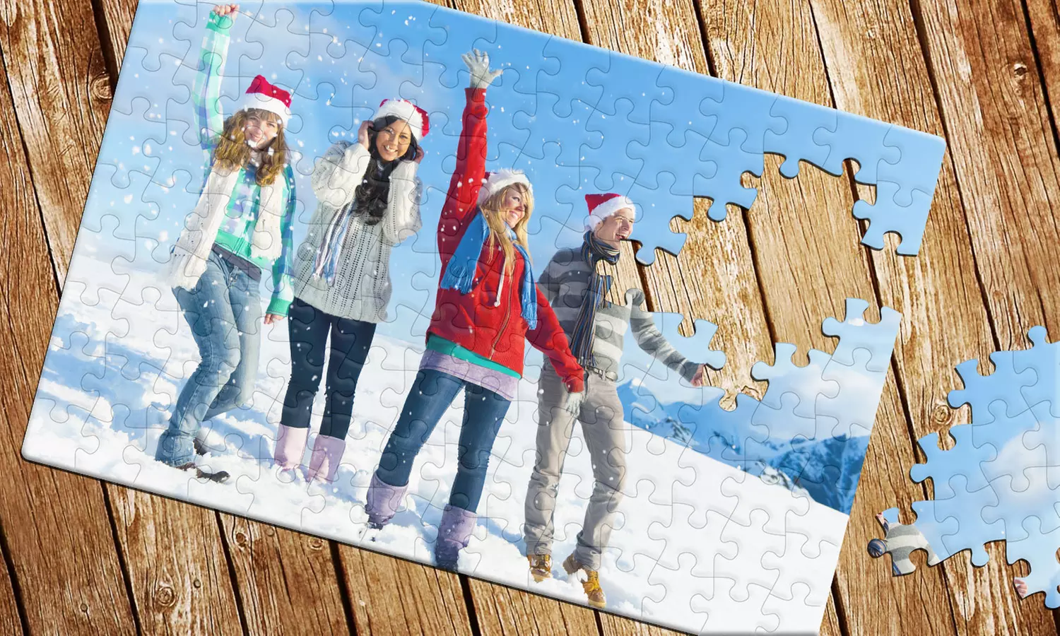 Customizable Photo Puzzle in 5"x7", 11"x8", or 12"x11" Size from Printerpix - Second Medium
