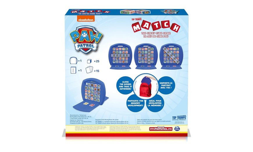 Image 7: Paw Patrol Top Trumps Match Board Game