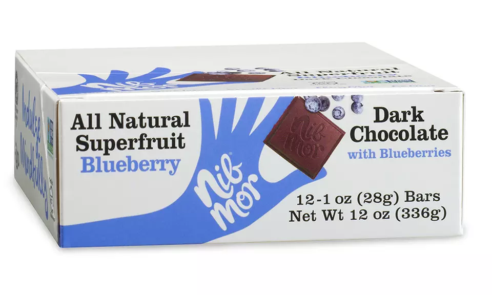 NibMor All-Natural Superfruit Dark Chocolate Bars (12-Pack)   - Second Medium