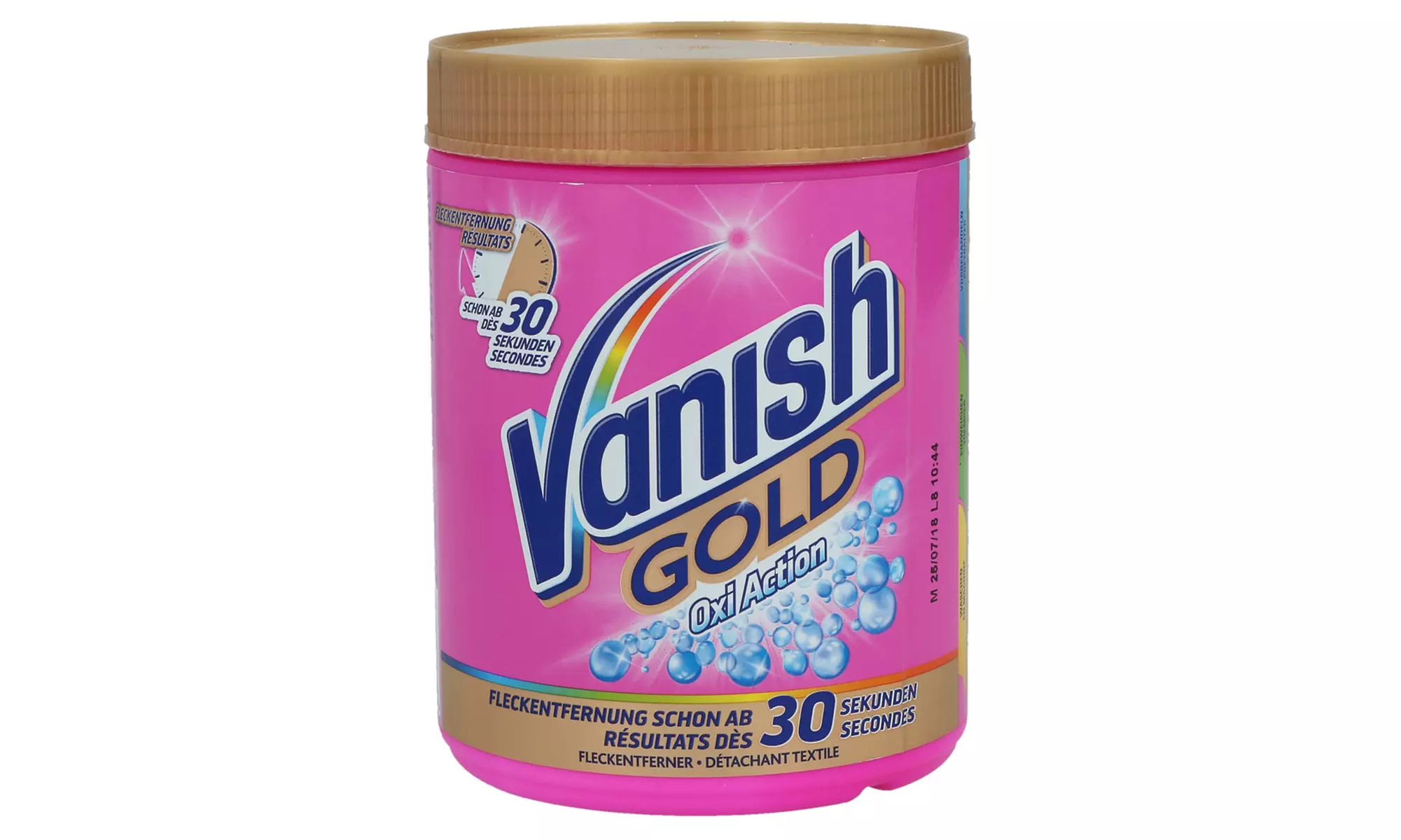 3 ou 6 poudres Vanish Oxi Action Gold de 1,1 kg, roses ou blanches - Second Medium