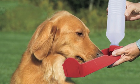 Beverino portatile per cani Co.Ingros.Tex, disponibile in 2 capacità