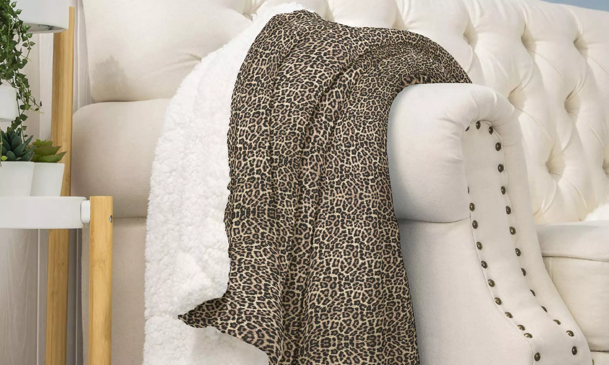 Warme Sherpa-Decke „Vermont“