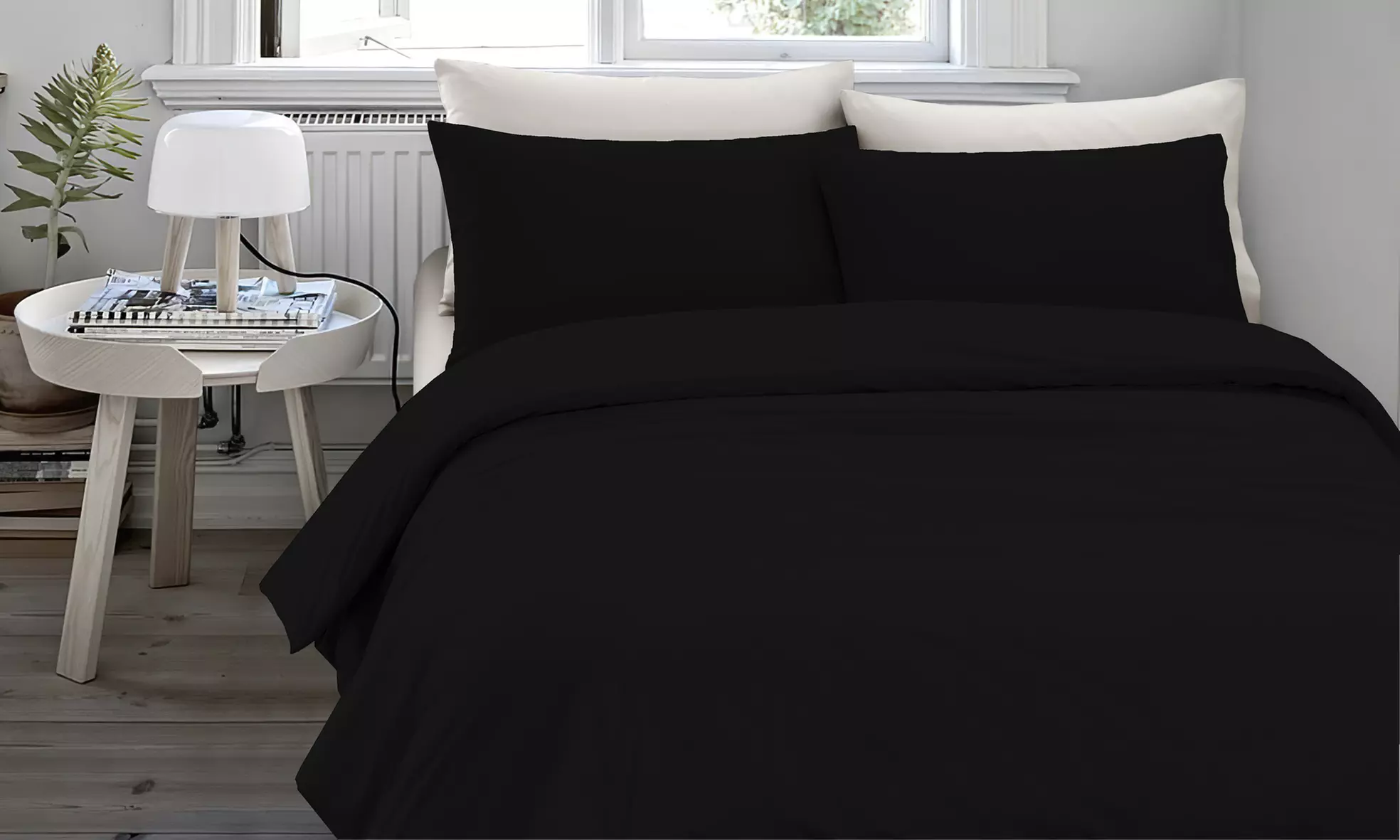 Copripiumino no stiro bicolore