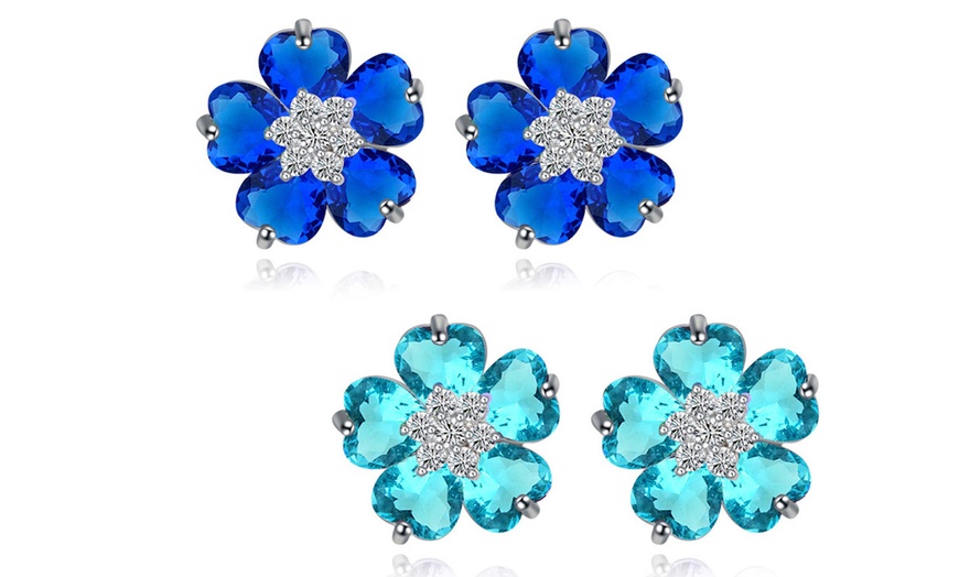 Image 19: Boucles d'oreilles fleur ou cœur